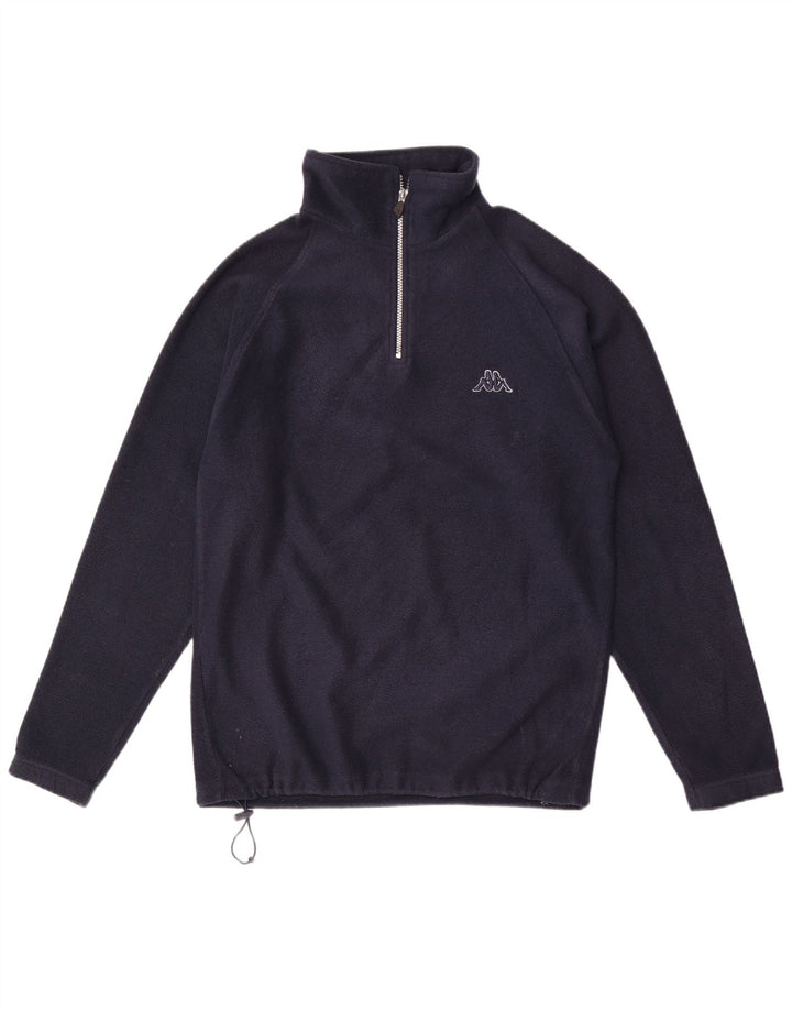Kappa Ανδρικό φερμουάρ Fleece Jumper Medium Navy Blue