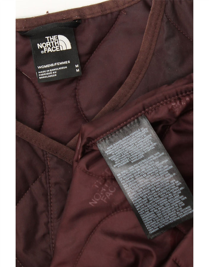 The North Face Γυναικείο Oversized Καπιτονέ Πανωφόρι UK 14 Medium Brown