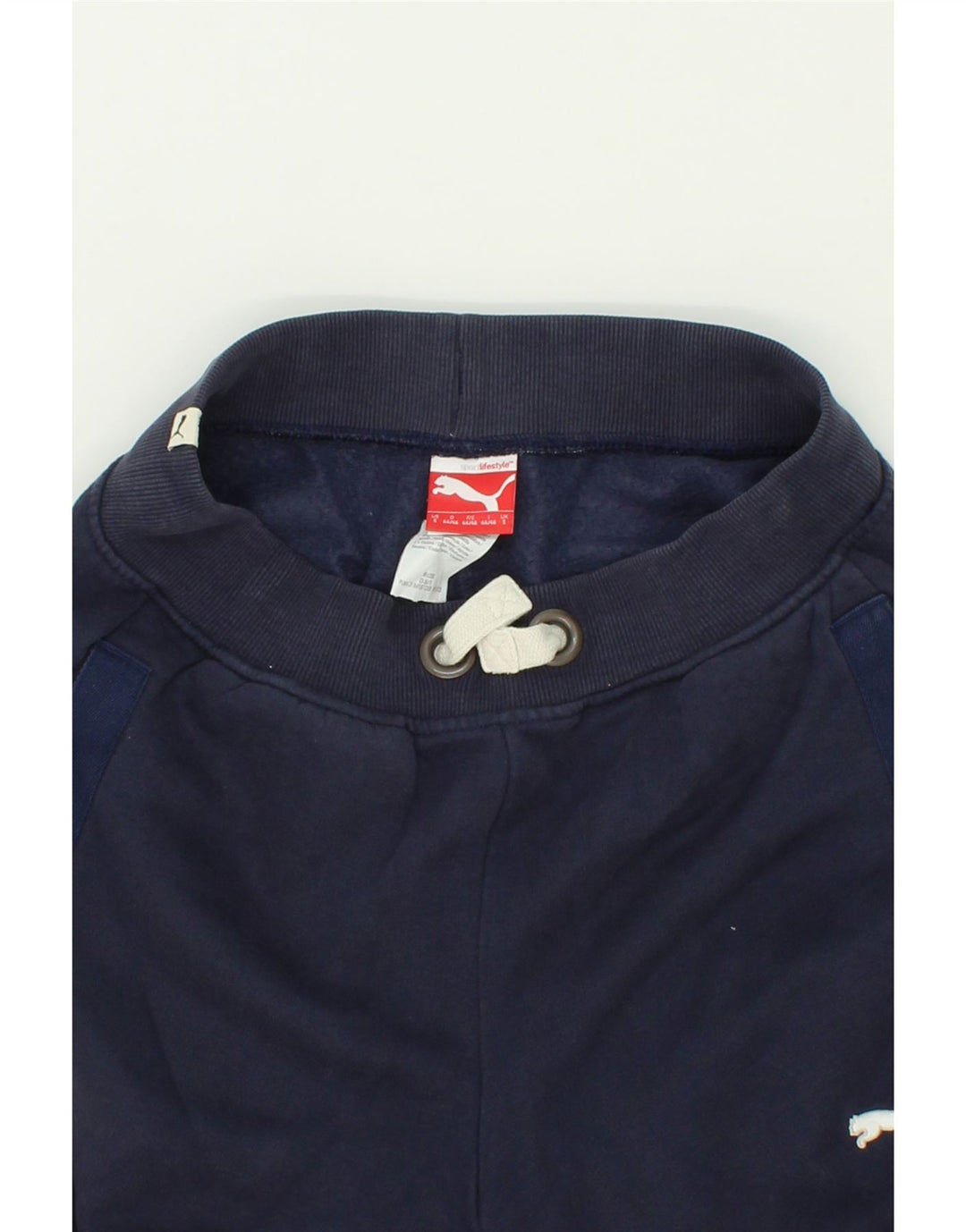 PUMA Mens Tracksuit Trousers Joggers Small Navy Blue Polyester Vintage Puma and Second-Hand Puma from Messina Hembry 