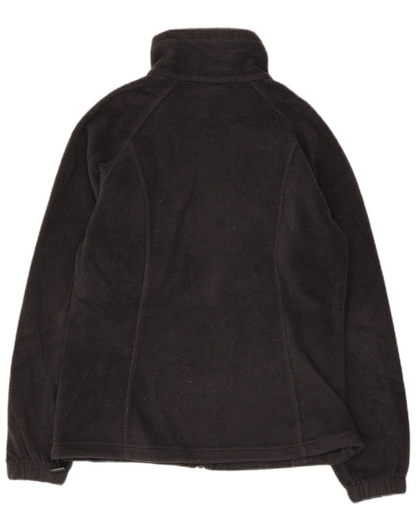 COLUMBIA Γυναικείο Fleece Jacket UK 10 Small Black Polyester