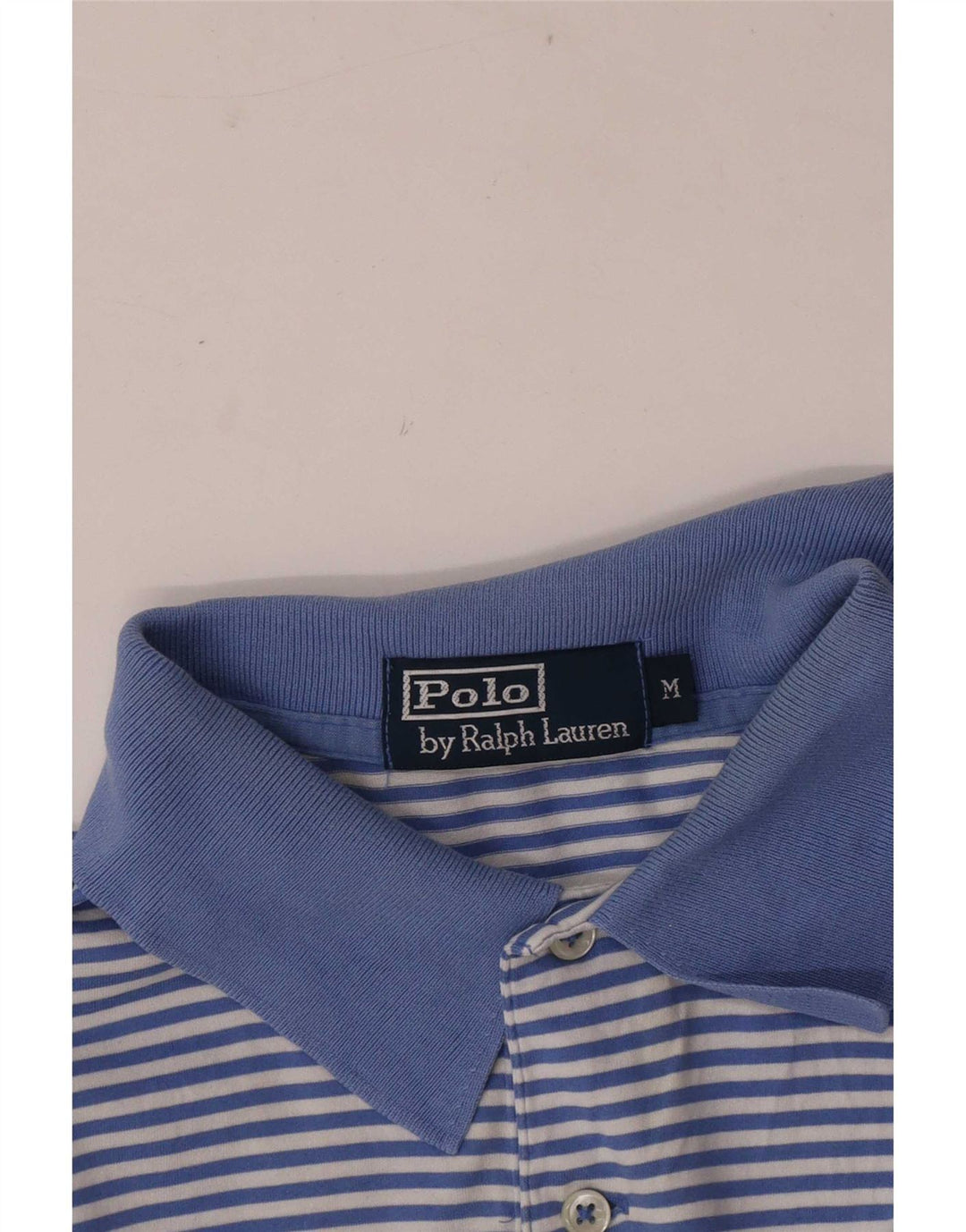 Ανδρικό πουκάμισο Polo Ralph Lauren με μεσαίο μπλε pinstripe