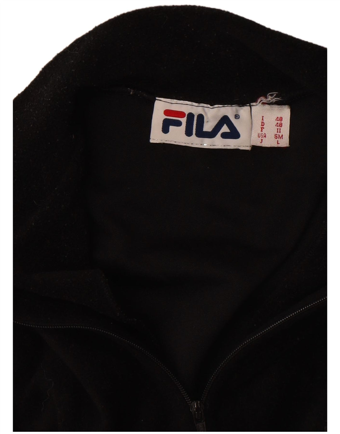 Ανδρικό φερμουάρ FILA Fleece Jumper IT 48 Medium Black