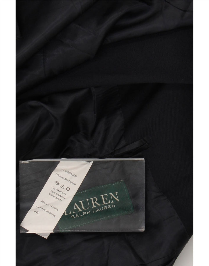 Ralph Lauren Ανδρικό σακάκι μπλέιζερ με 2 κουμπιά UK 44 XL Navy Blue Wool