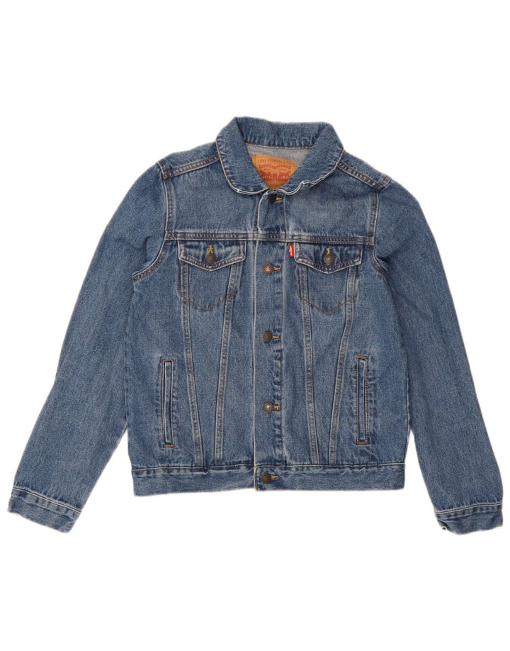 Τζιν μπουφάν Levi's Boys 13-14 Years Blue Cotton