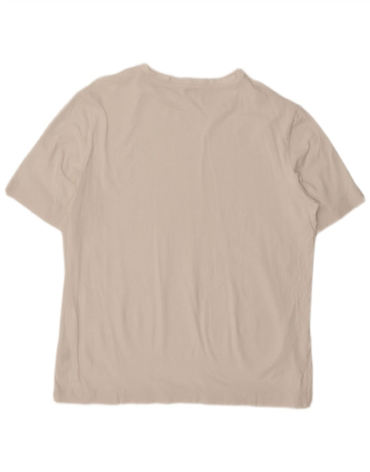 Ανδρικό T-Shirt COS Top μεγάλο λευκό βαμβακερό