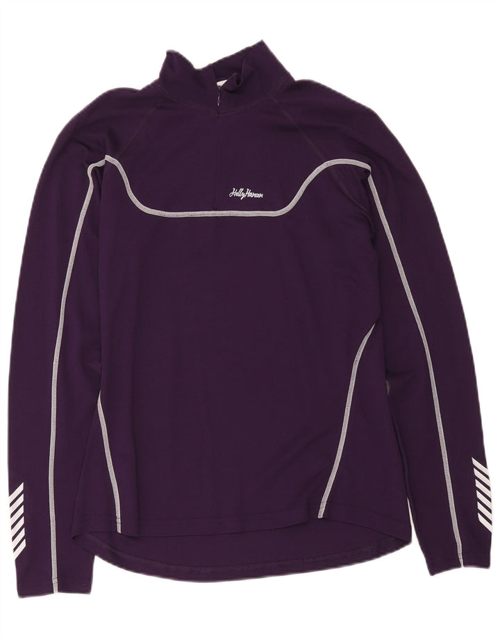 Helly Hansen γυναικεία φόρμα πουλόβερ με φερμουάρ Top UK 18 XL Μωβ