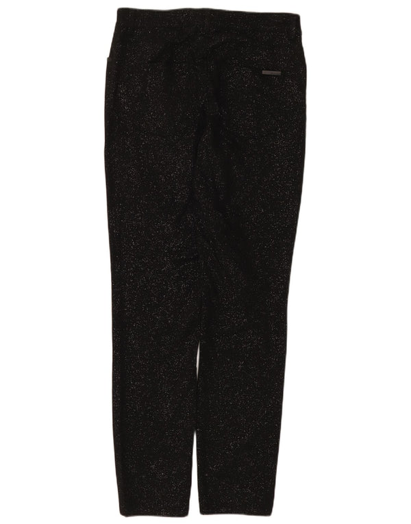 Phase Eight Γυναικείο λεπτό παντελόνι UK 12 Medium W30 L29 Black Flecked