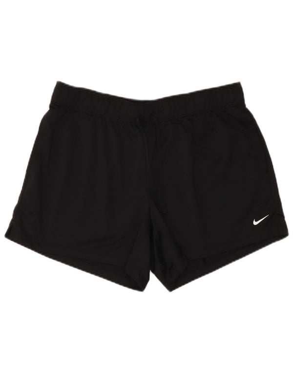 Γυναικείο αθλητικό σορτς Nike Dri Fit UK 14 μεγάλο μαύρο πολυεστέρα