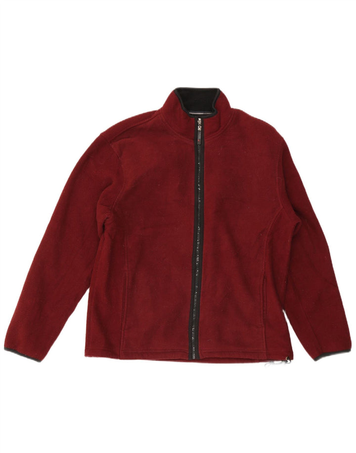 Ανδρικό Fleece Jacket Izod Medium Burgundy Polyester