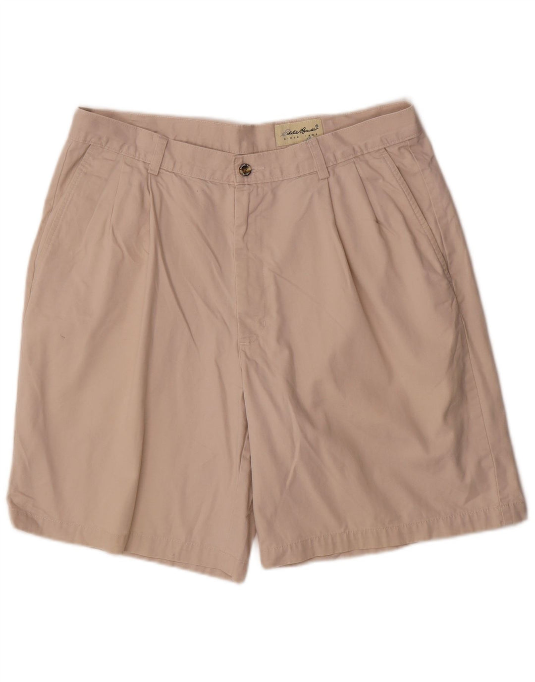 EDDIE BAUER Ανδρικό σορτς Chino με καρφίτσες W35 μεγάλο μπεζ βαμβακερό