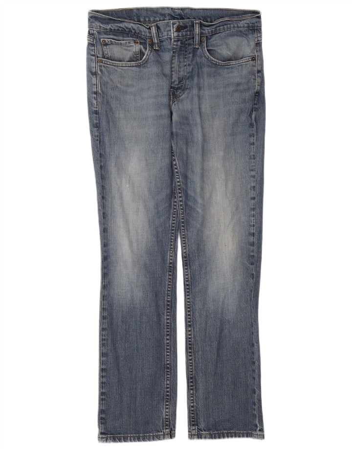 Levi's Mens Slim Jeans W32 L30 Blue Cotton