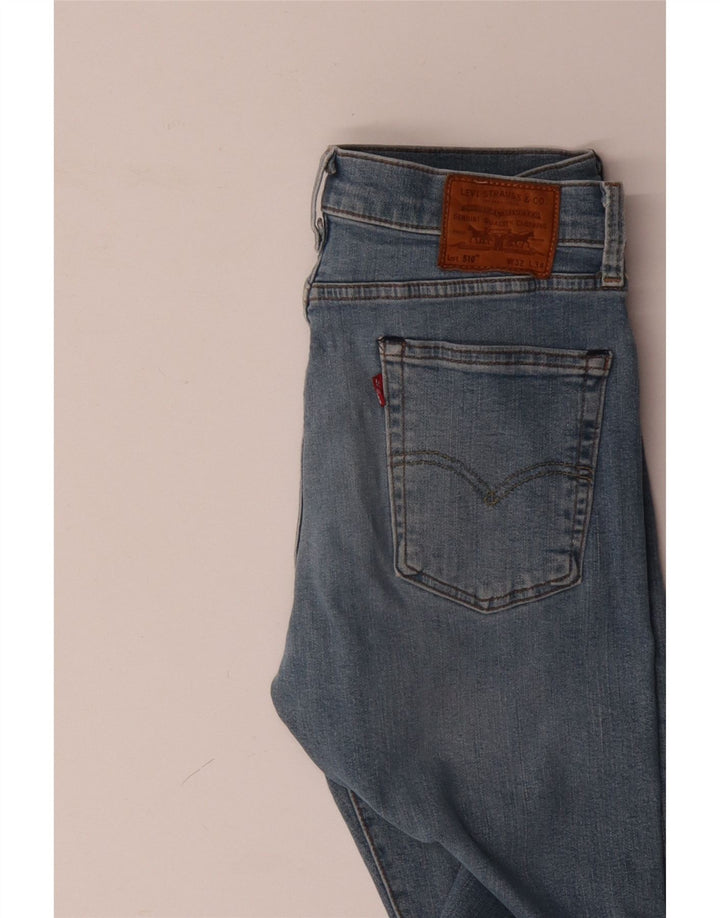 LEVI'S Γυναικείο 510 Skinny Jeans W32 L34 Μπλε Βαμβακερό