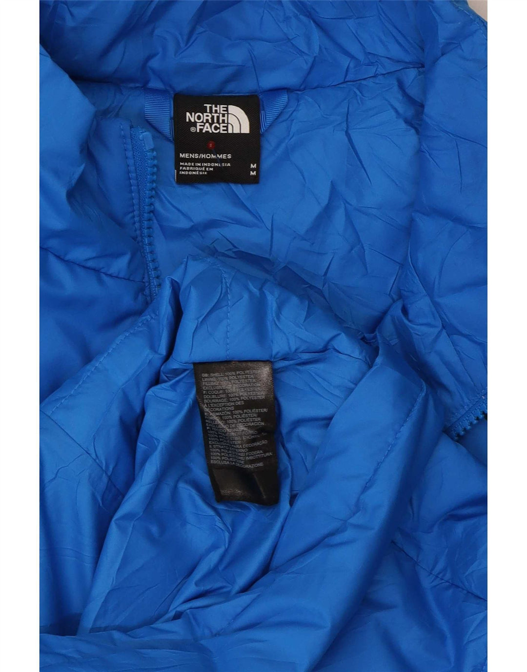 The North Face Mens Liner Jacket UK 38 Medium Blue Polyester