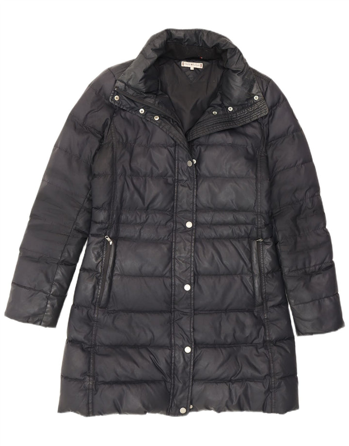 Tommy Hilfiger Γυναικείο παλτό UK 10 Small Grey Polyester