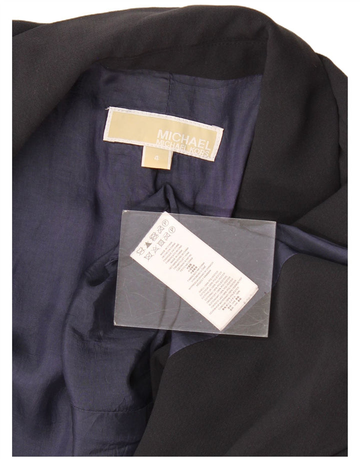 Michael Kors Γυναικείο Open Blazer Jacket US 4 Small Black Polyester