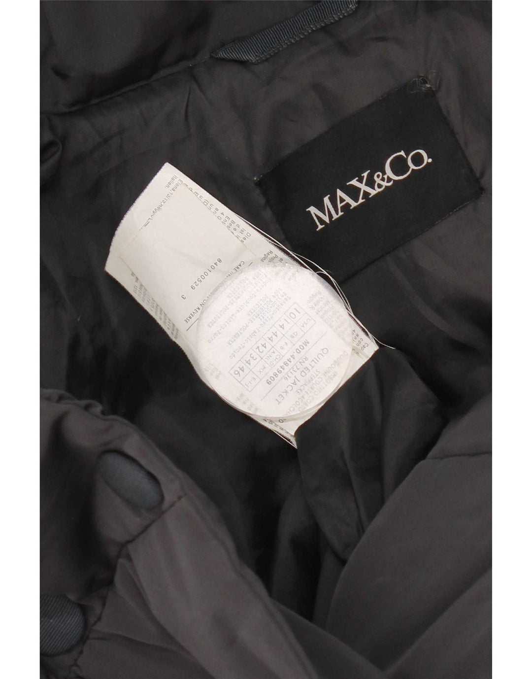 Max & Co. Ανδρικό μπουφάν UK 14 Large Navy Blue Polyester