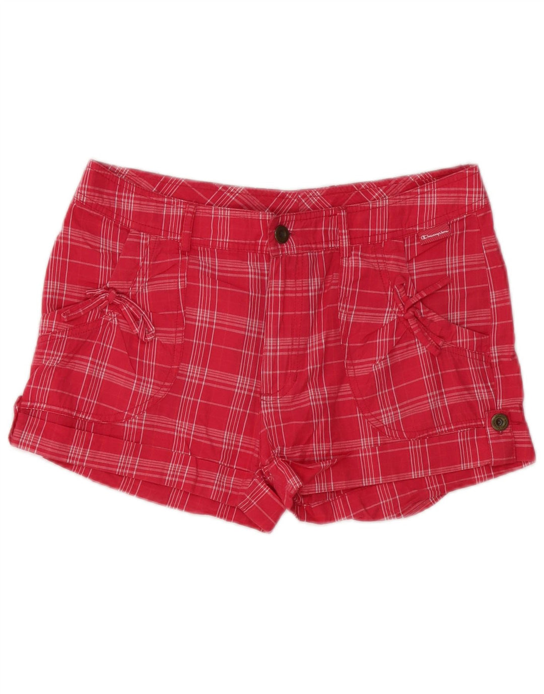 CHAMPION Γυναικείο Hot Παντελόνι Small W32 Red Check