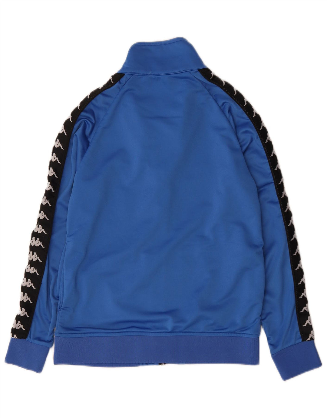 Γυναικεία αθλητική φόρμα γραφικών Kappa Top Jacket UK 12 Medium Blue Colourblock