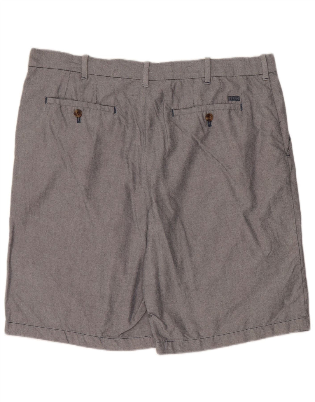 Ανδρικό σορτς Chino Izod W38 XL Γκρι βαμβακερό