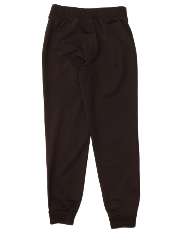 Puma Boys Tracksuit Trousers Joggers 9-10 Years Black Polyester