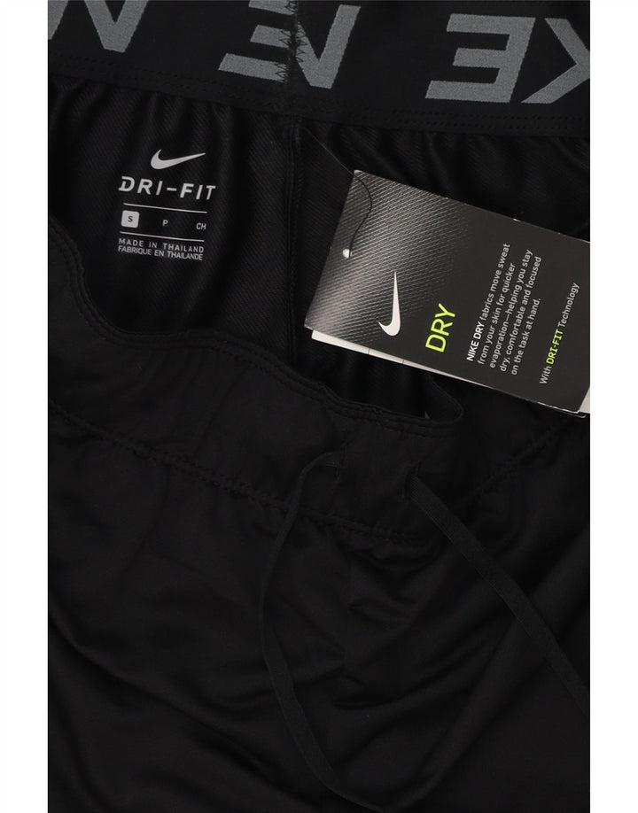 Ανδρικό αθλητικό σορτς Nike Dri Fit, μικρό μαύρο πολυεστέρα