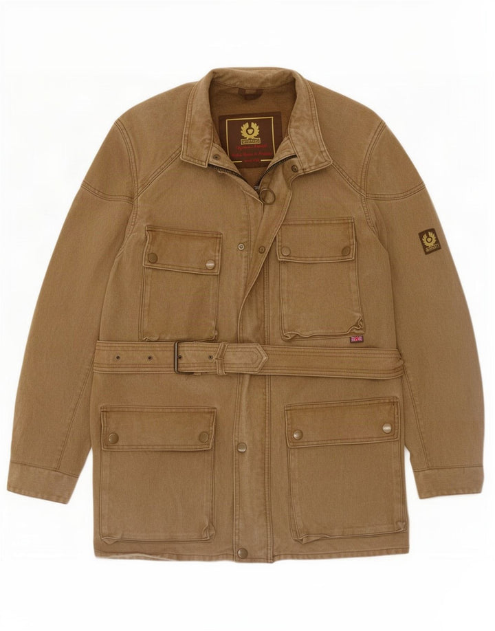 Μπουφάν Belstaff Ανδρικό Utility UK 38 Βαμβακερό μεσαίο καφέ