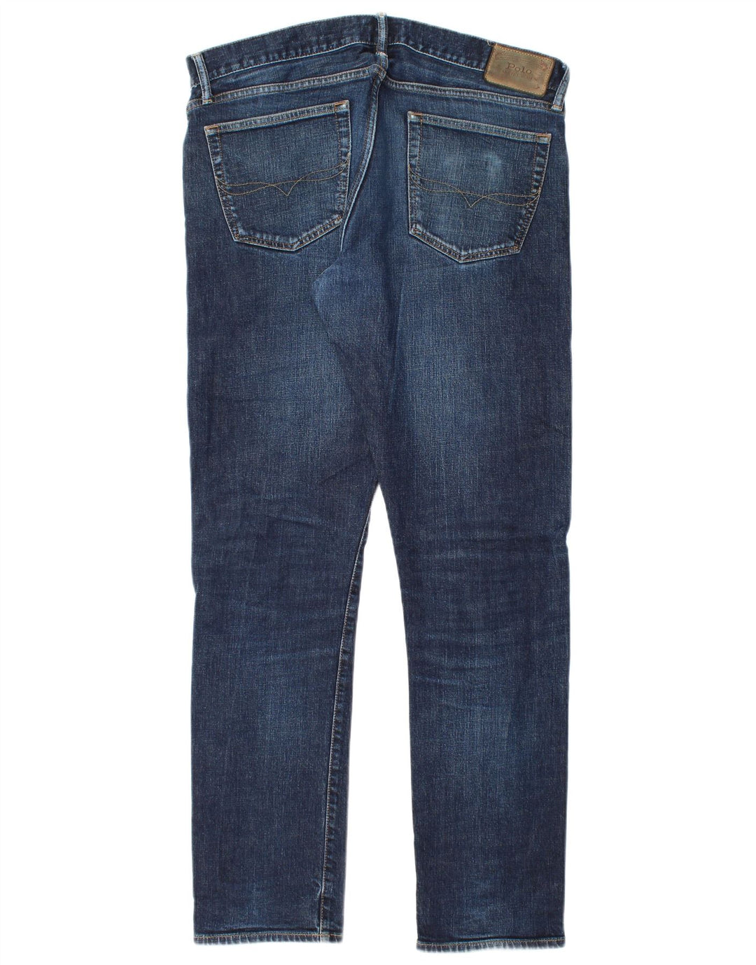 POLO RALPH LAUREN Ανδρικό Slim Jeans W34 L32 Μπλε βαμβακερό