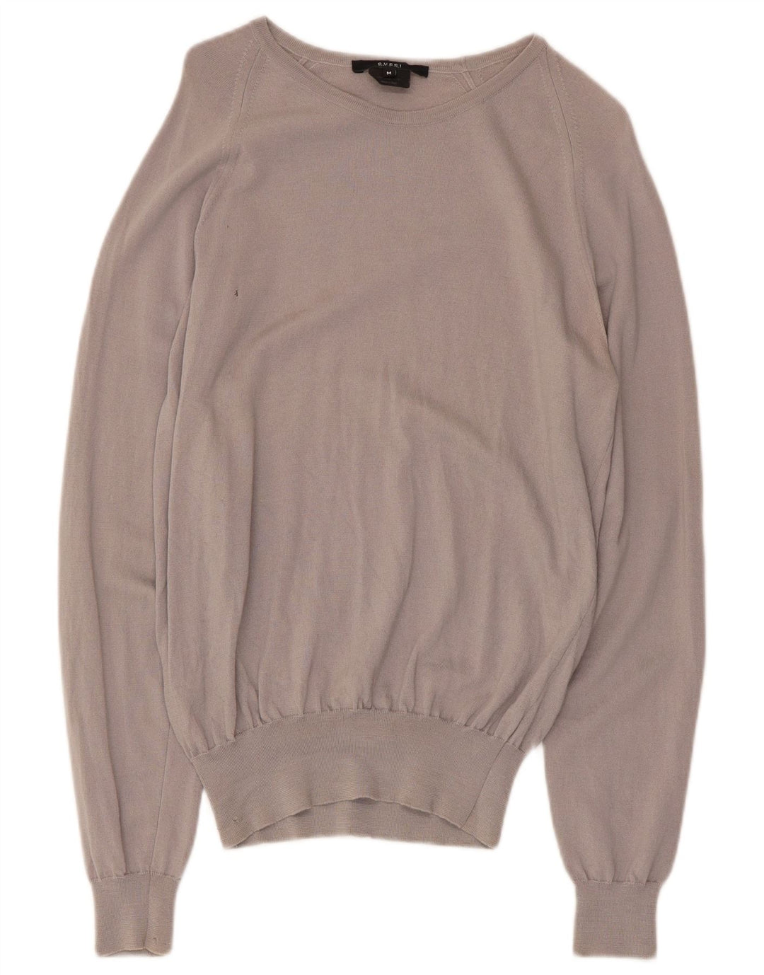 Γυναικείο πουλόβερ Gucci Boat Neck Jumper UK 12 Medium Grey Wool