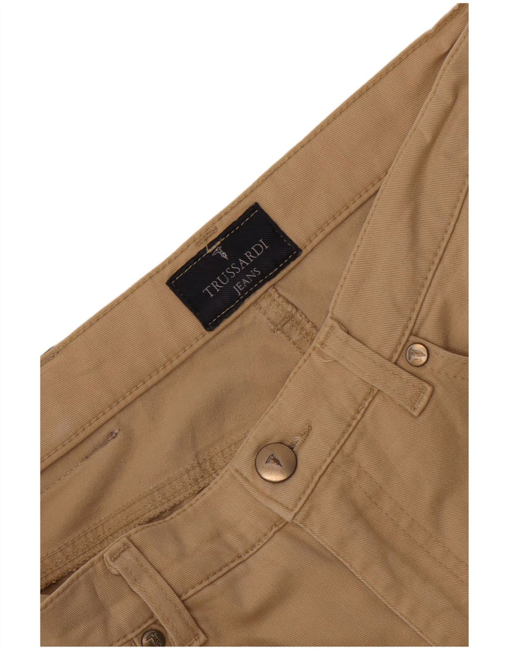 Ανδρικό παντελόνι Trussardi Bootcut Casual W30 L31 Beige