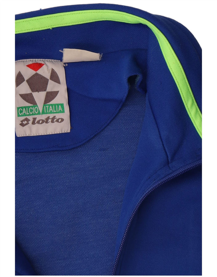 Ανδρική φόρμα γραφικών Lotto Top Jacket Large Blue Colourblock