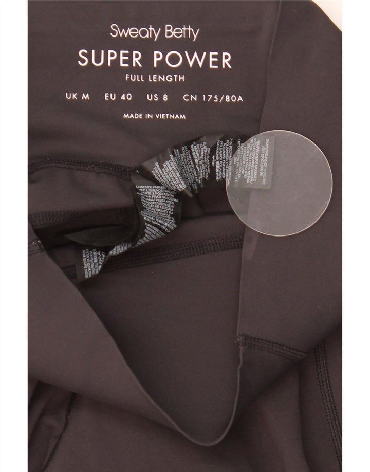 Γυναικείο κολάν Sweaty Betty UK 12 Medium Black Polyamide