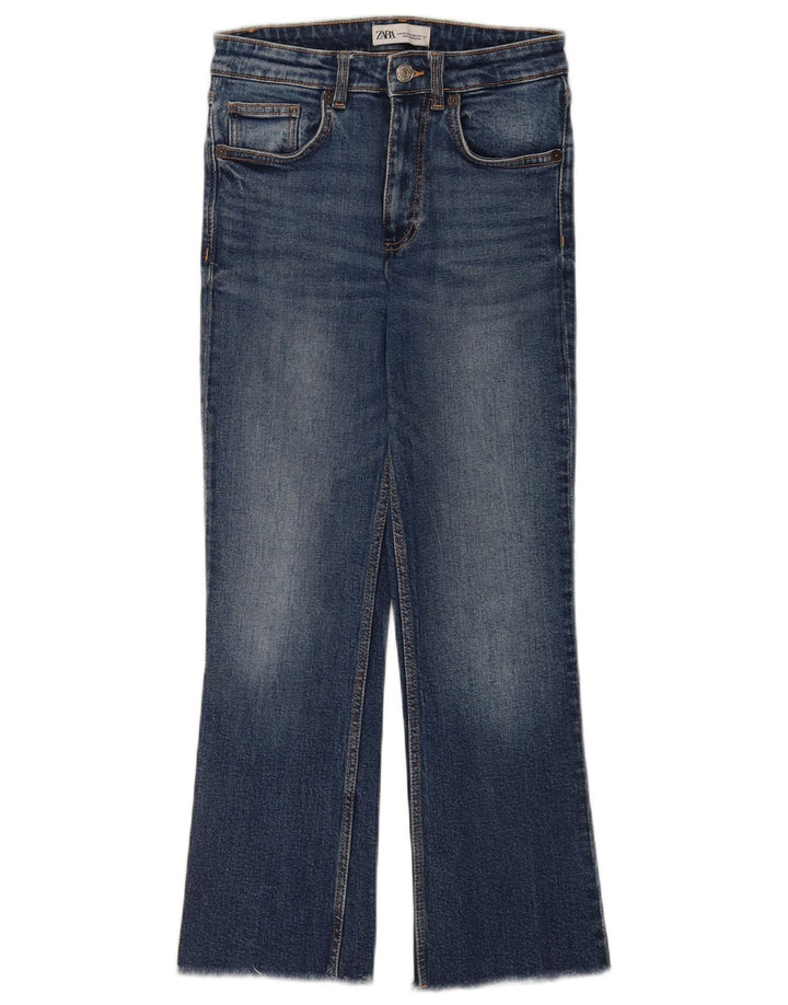 Zara Γυναικείο Τζιν μποτάκι EU 34 2XS W24 L25 Μπλε