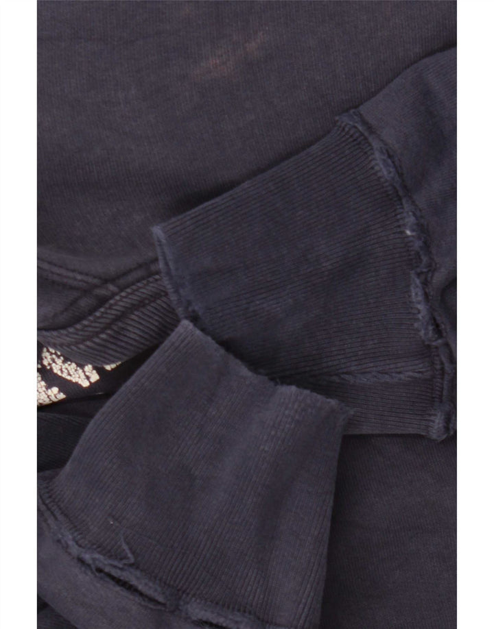 Ανδρικό γραφικό φούτερ Franklin Marshall Jumper Medium Navy Blue