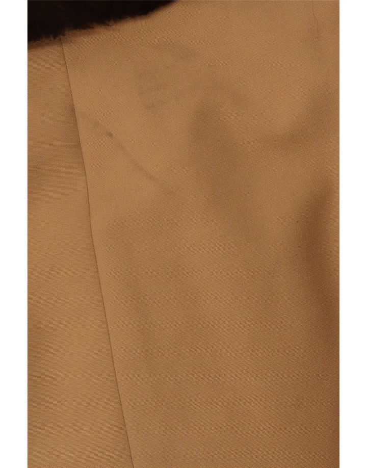 DIOLEN Ανδρικό παλτό Sherpa Double Breasted UK 38 Medium Brown Συνθετικό