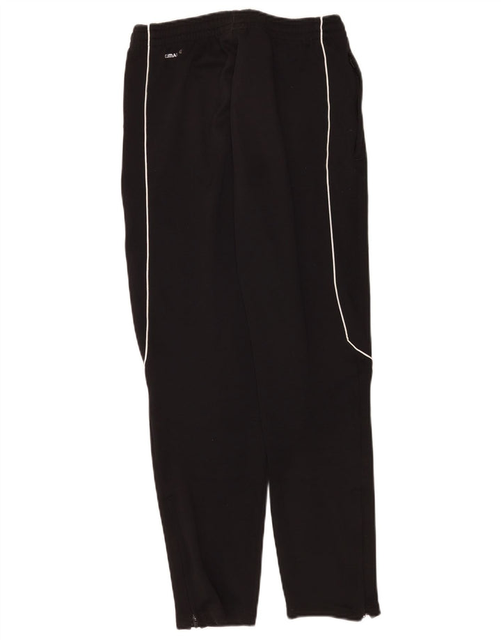 Παντελόνι αθλητικής φόρμας Adidas Boys Climalite 11-12 ετών μαύρο πολυεστέρα
