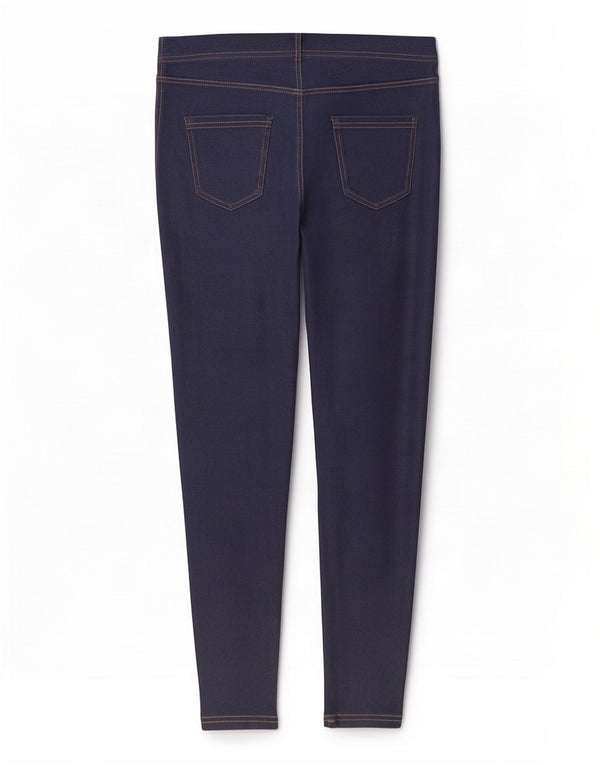 Marks & Spencer Γυναικεία Jegging Τζιν UK 12 Medium W30 L27 Navy Blue Cotton
