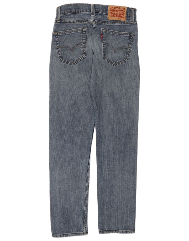 Levi's Womens 511 Slim Jeans W28 L30 Blue Cotton