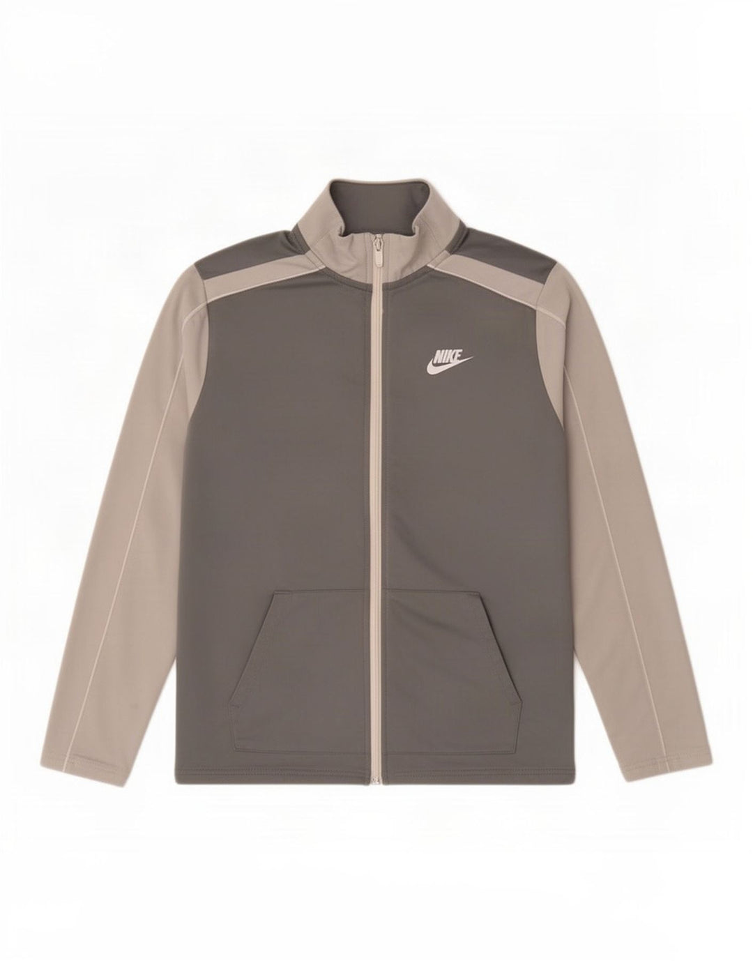 Μπουφάν Nike Boys αθλητική φόρμα 13-14 ετών XL Grey Colorblock Polyester
