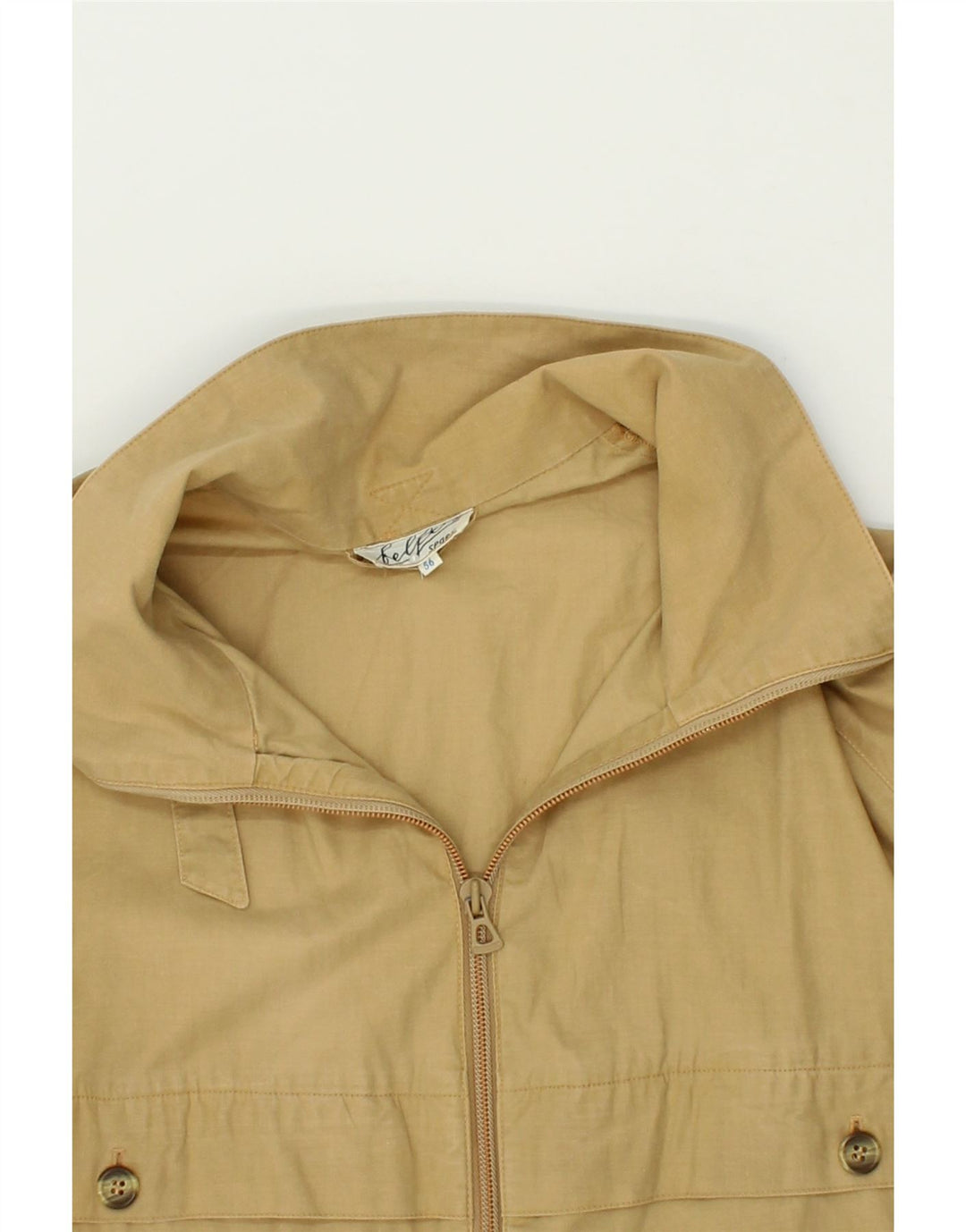 BELFE Ανδρικό Bomber Jacket IT 56 3XL Μπεζ Βαμβακερό