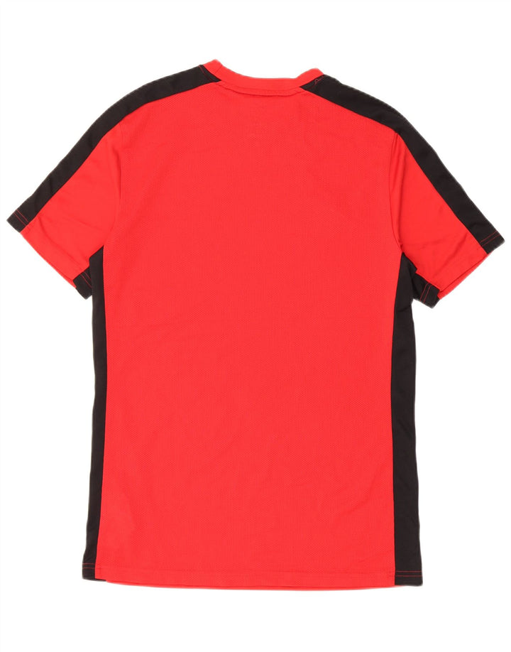 Ανδρικό μπλουζάκι Nike Dri Fit Slim T-shirt με μεσαίο κόκκινο χρώμα από πολυεστέρα