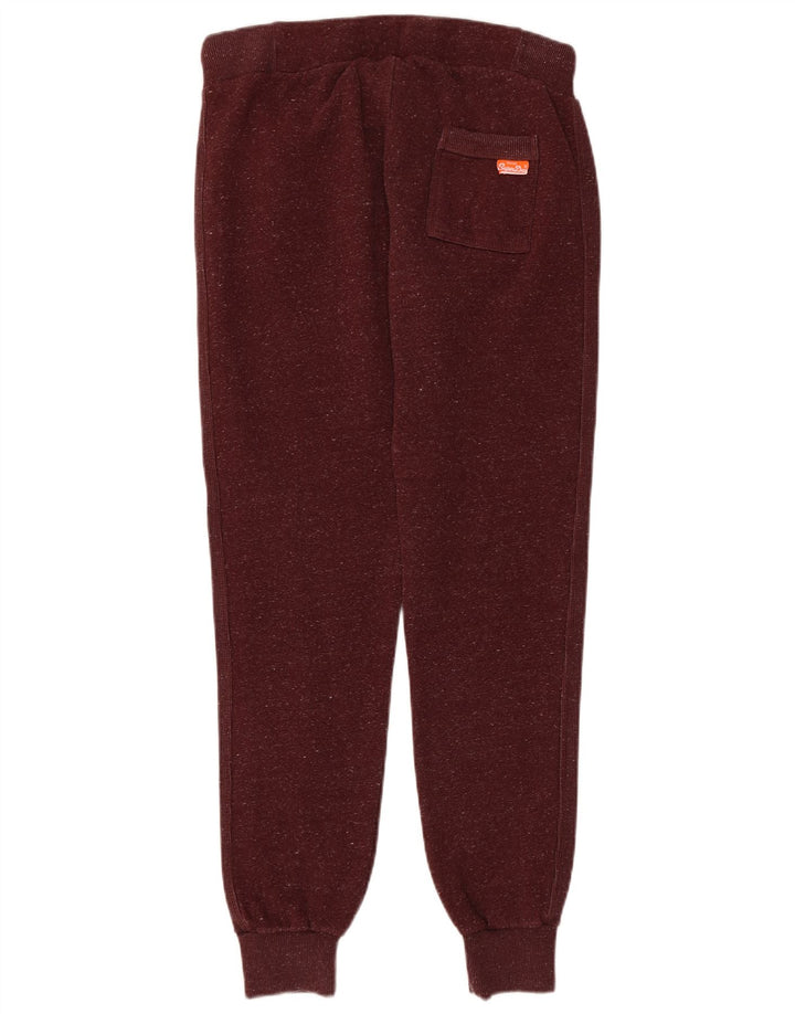 Γυναικεία φόρμα SUPERDRY Παντελόνι Joggers UK 14 Medium Burgundy Flecked