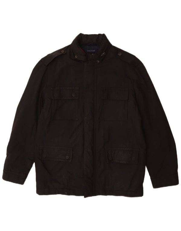 Ανδρικό Military Jacket Tommy Hilfiger UK 38 Medium Black Polyester