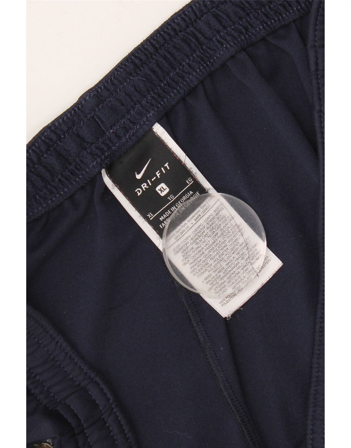 Ανδρικές φόρμες Nike παντελόνια XL Navy Blue Colorblock Πολυεστέρας