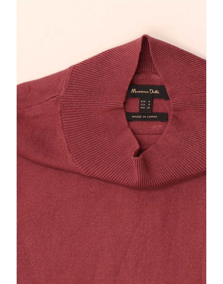Massimo Dutti Γυναικεία Μπλούζα Top UK 8 Small Red