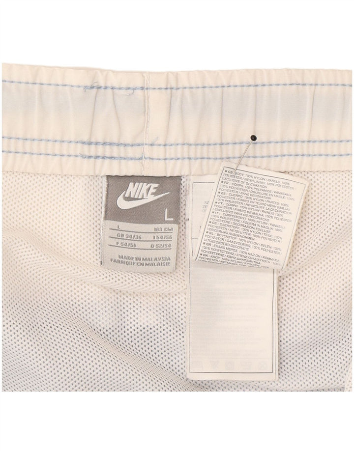 Ανδρικό αθλητικό σορτς Nike με μεγάλο μπλε χρώμα νάιλον