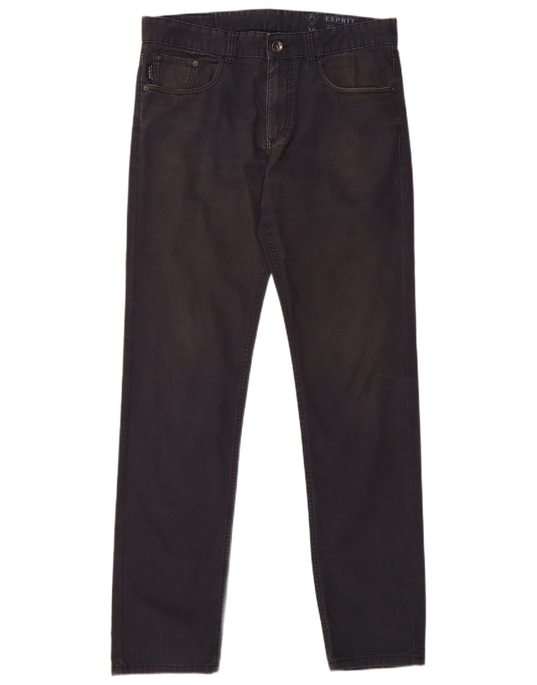 Esprit Mens Slim Jeans W31 L32 Navy Blue Cotton