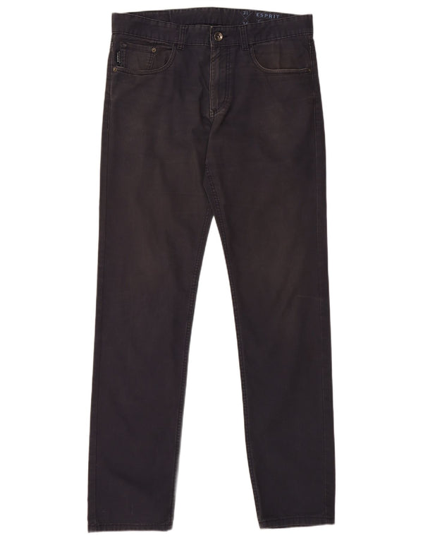 Esprit Mens Slim Jeans W31 L32 Navy Blue Cotton