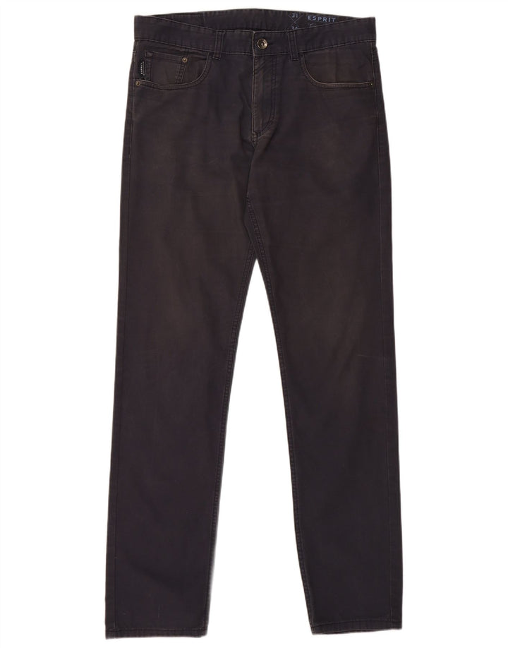 Esprit Mens Slim Jeans W31 L32 Navy Blue Cotton