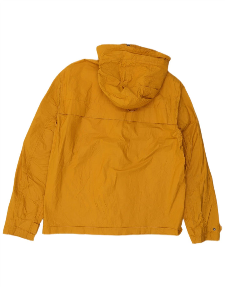 Ανδρικό μπουφάν βροχής με κουκούλα Pretty Green UK 40 Large Yellow