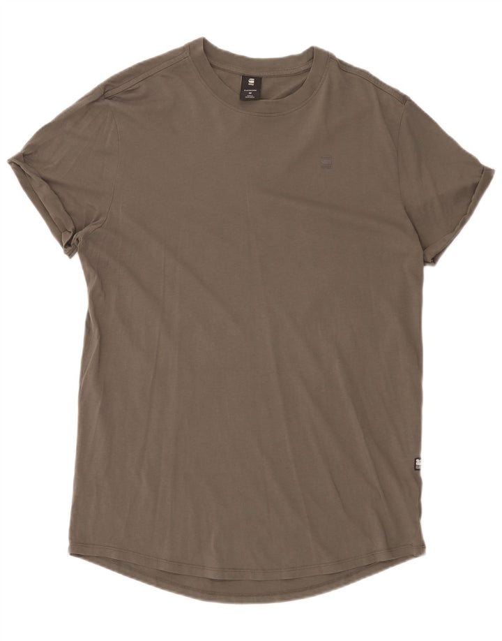 Ανδρικό T-Shirt G-Star Top Μεσαίο γκρι βαμβακερό